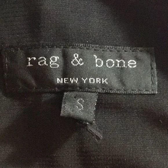 RAG & BONE Top Sleeveless Red/Black Exposed Zipper Hi-Low Hem Size S - Picture 2 of 7